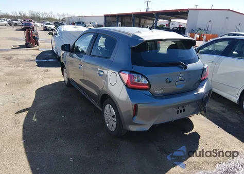 2022 Mitsubishi Mirage Es/Le z USA, uszkodzony, nr VIN ML32AUHJ8NH009051